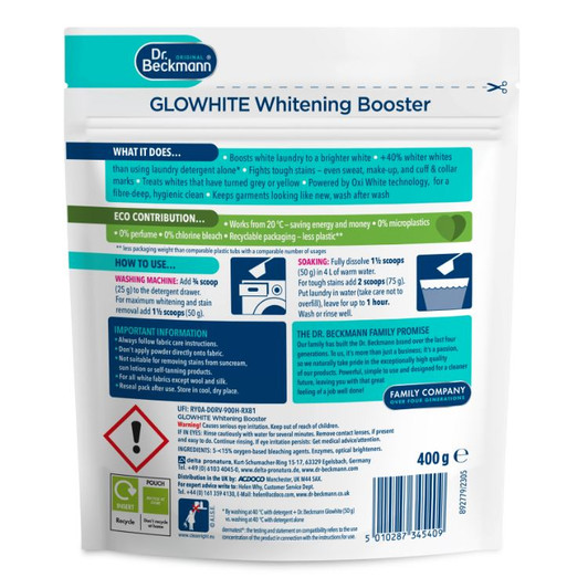 Dr Beckmann Glowhite Pouch 400g