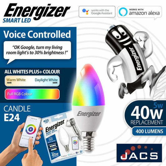 Energizer Smart LED Candle E14 5.2W Led Bulb