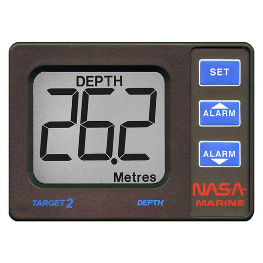 NASA Marine Target 2 Boats Depth Sounder Instrument with Transducer