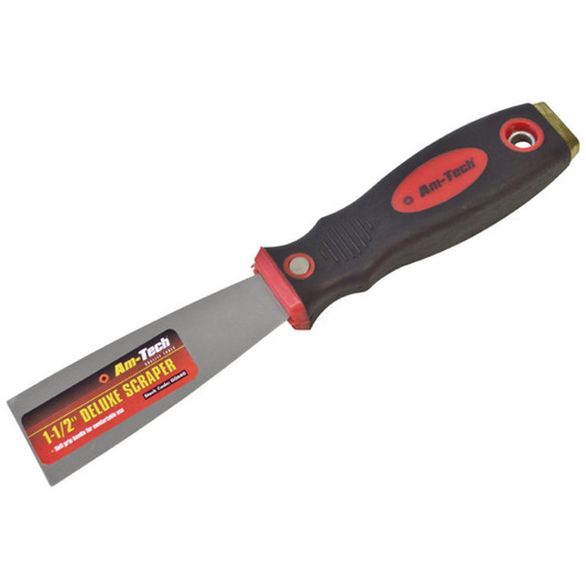 Amtech 1.5" Scraper - Soft Grip Handle