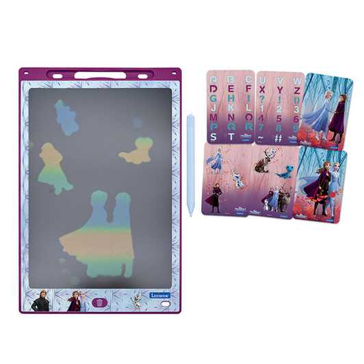 Lexibook Frozen 11 inch Multicolor Learning Drawing E-ink Tablet with Stencils