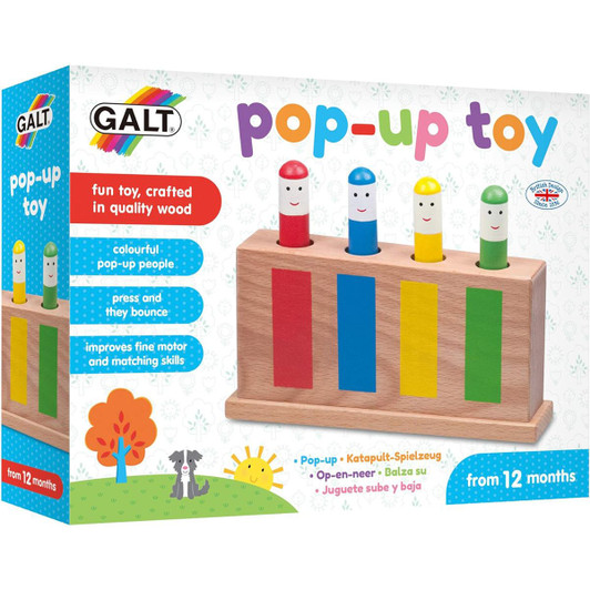 Galt Wooden Pop-Up Toy