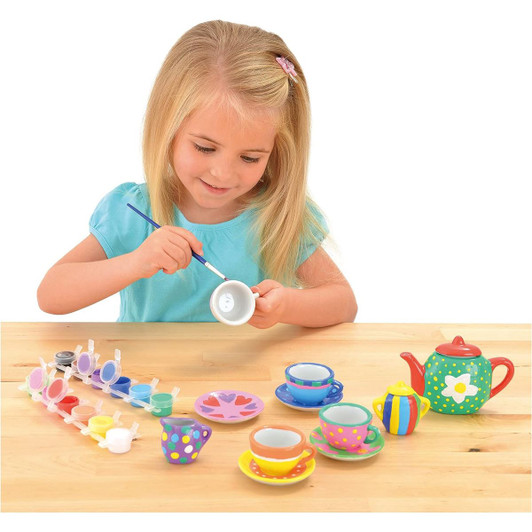Galt Paint A Tea Set Craft Kit
