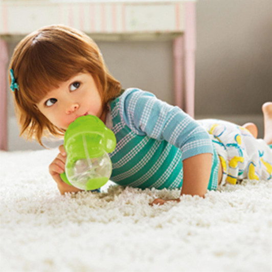 Munchkin Click Lock Tip & Sip Weighted Straw Cup Green 207ml