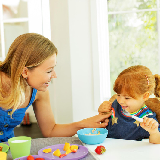 Munchkin Multi Plates Set Pack of 4 For 6+ months Toddler Meals