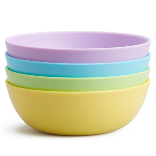 Munchkin Multi Bowls Set Pack of 4 For 6+ months Toddler Meals