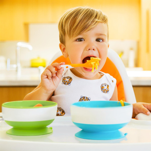 Munchkin Stay Put Suction Bowls Set Pack of 3 For 6+ months Baby Dishwasher Safe