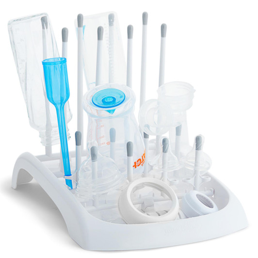 Munchkin Fold Deluxe Bottle Dry Dishwasher Safe Rack For Teats-Cups- Accessories