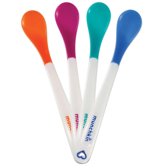 Munchkin White Hot Safety Spoons Pack of 4