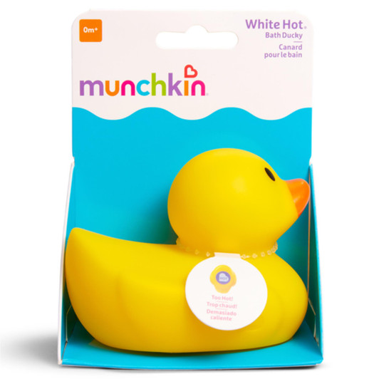 Munchkin White Hot Safety Rubber Bath Duck Toy Pack of 1