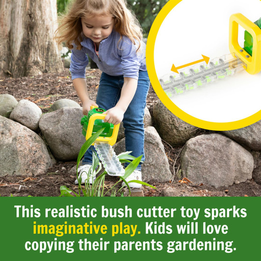 Tomy John Deere Power Clipper Garden Toy For 18m+ Kids