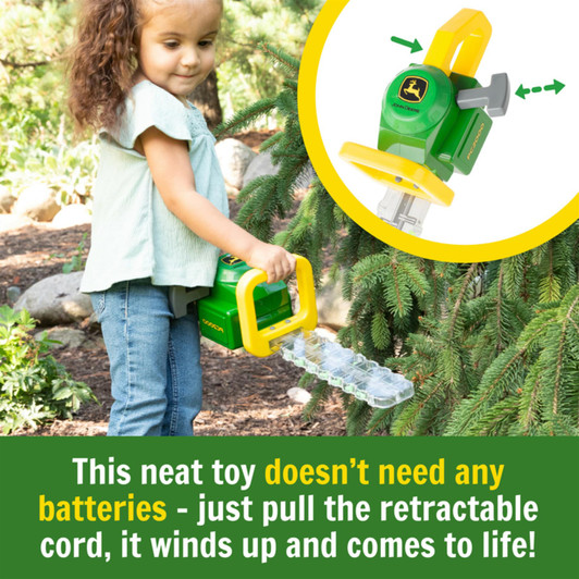 Tomy John Deere Power Clipper Garden Toy For 18m+ Kids