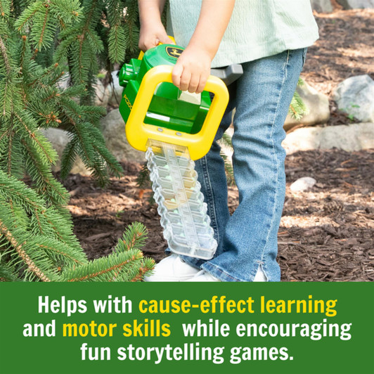 Tomy John Deere Power Clipper Garden Toy For 18m+ Kids