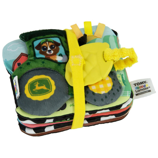Lamaze John Deere Farm To Table Journey Soft Book Discovery Toy For 6m+ Kids