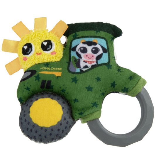 Lamaze John Deere My First Tractor Rattle Toy For 0m+ Kids