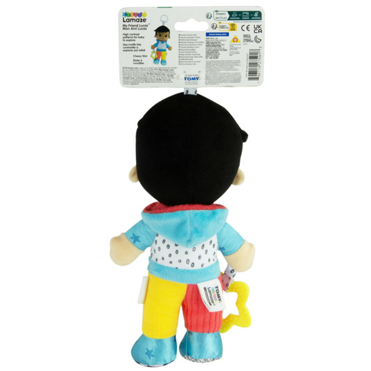 Lamaze My Friend Lucas Baby Toy with Large Clip For 0m+ Kids
