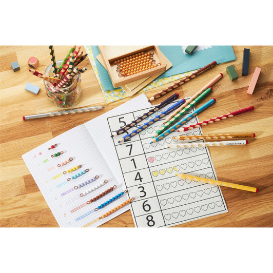 Stabilo Ergonomic Colouring Pencil Easycolors Right-Handed Pack Of 24