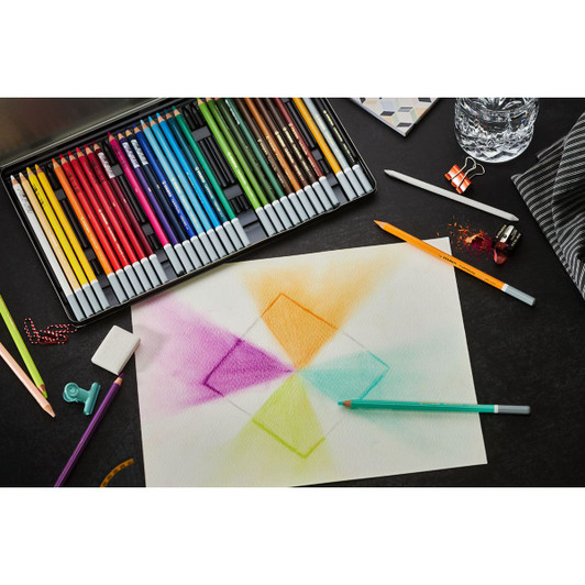 Stabilo 9. Chalk-Pastel Pencil Carbothello Arty+ Tin Of 60 - Assorted Colours
