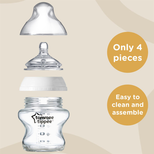 Tommee Tippee Natural Start Feeding Bottle 260ml with Slow-Flow Teat