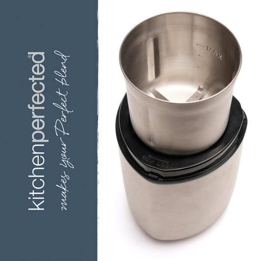 Lloytron E5610SS KitchenPerfected Stainless Steel Spice and Coffee Grinder
