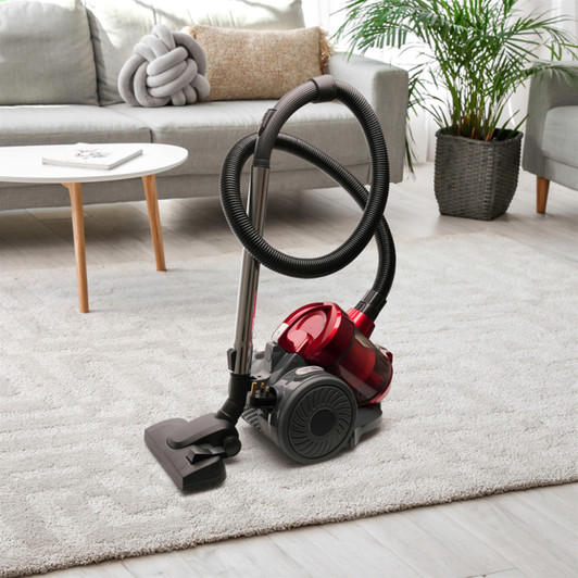 Homelife E8101RD 800W Powerful Bagless Corded Cyclone Cylinder Vacuum