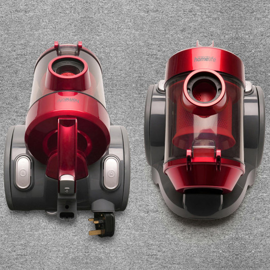 Homelife E8101RD 800W Powerful Bagless Corded Cyclone Cylinder Vacuum
