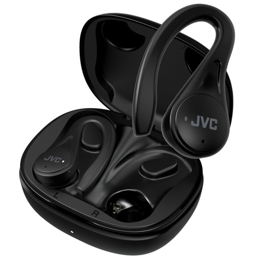 JVC HAEC25T-B True Wireless Bluetooth Sports Earbuds - Black