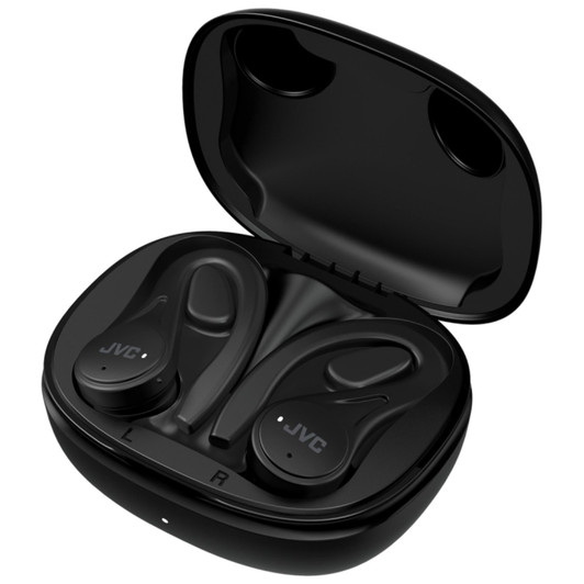 JVC HAEC25T-B True Wireless Bluetooth Sports Earbuds - Black
