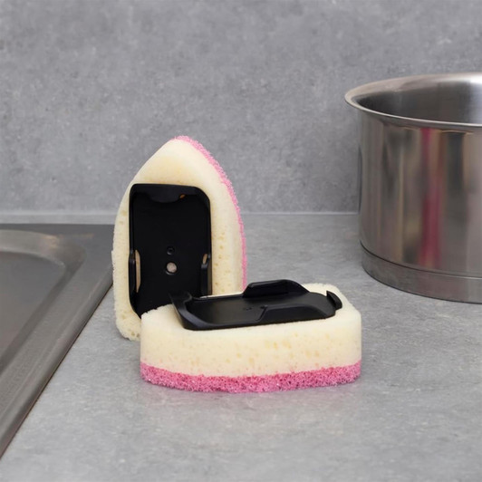 Dishmatic Wonder Washee Refills Pack of 2 Non Scratch Scourer Ideal For Cleaning