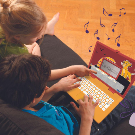 Lexibook JC598ANI1 The Lion King Bilingual Educational Laptop with 124 Activites