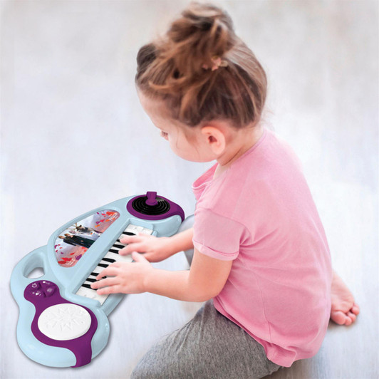 Lexibook K704FZ Disney Frozen Electronic Keyboard with Microphone & Lights