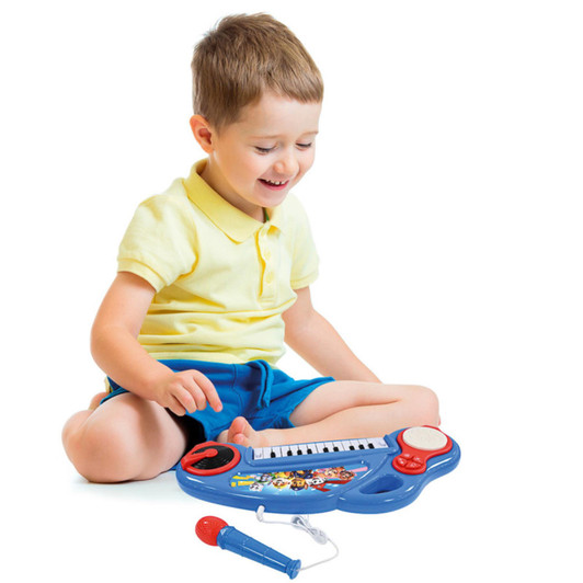 Lexibook K704PA Paw Patrol Electronic Keyboard with Microphone & Lights