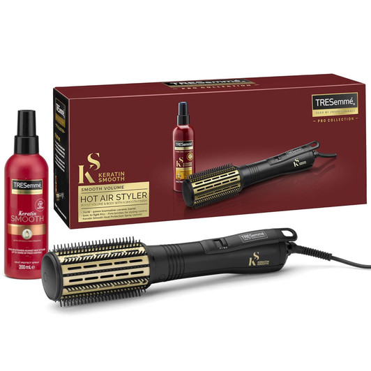 TRESemme Hot Air Brush & Styler Keratin Smooth Marula Smooth Volume - Black
