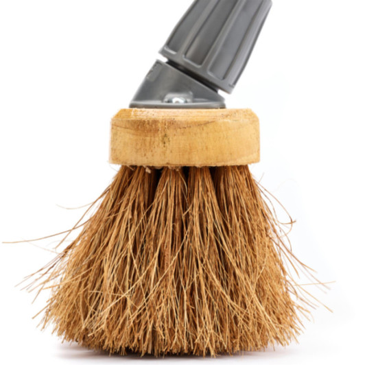 Buffalo 12'' Soft Coco Sweeper Broom Head For Fine Dust and Debris