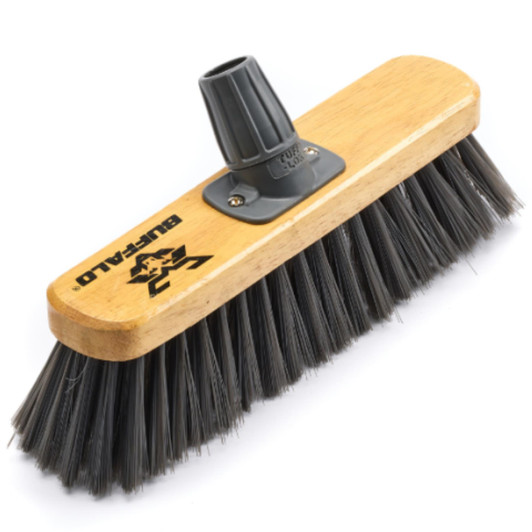 Buffalo 12'' Soft PVC Sweeper Broom Head For Sweeping Fine Debris