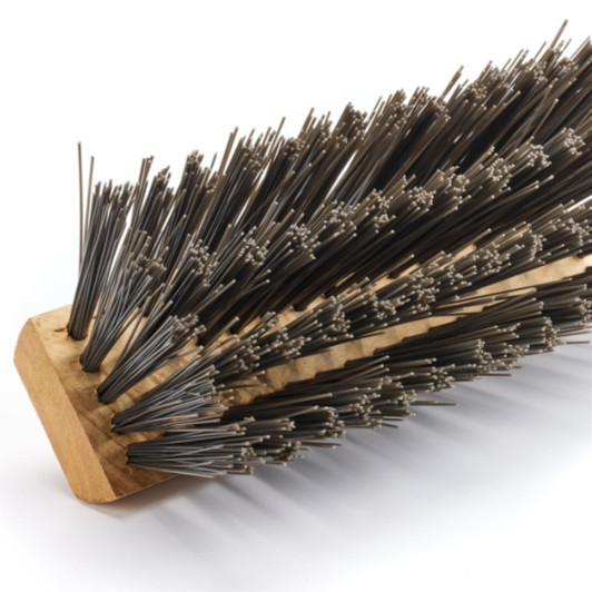 Buffalo 13'' Stiff PVC Scavenger Broom Head For Outdoor Sweeping Tasks