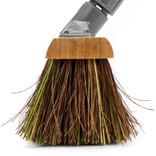Buffalo 13'' Stiff Bassine Mix Scavenger Broom Head For Heavy-Duty Cleaning