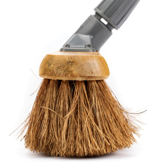 Buffalo 24'' Soft Coco Platform Broom Head For Sweeping Large Indoor Areas