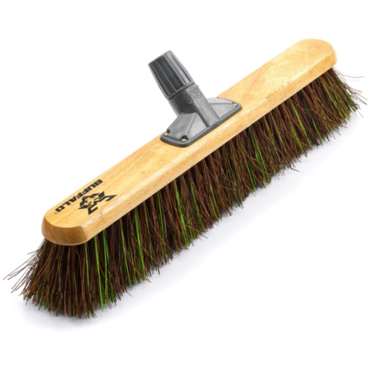 Buffalo 24'' Stiff Bassine Mix Platform Broom Head Sweeping Large Outdoor Areas