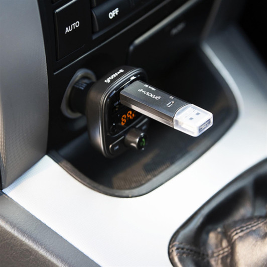 Groov-e GVPC08BK SD & Micro SD Memory Card Reader with USB-C Micro-USB Connetors