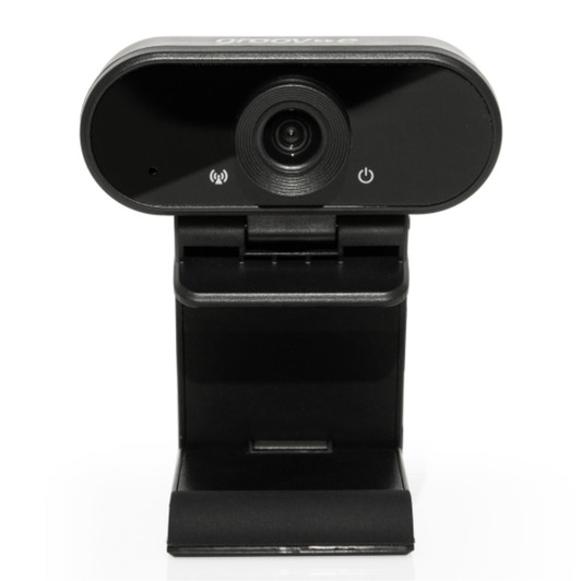 Groov-e GVPC11BK USB 1080P Full HD Webcam with Tripod Mount - Black
