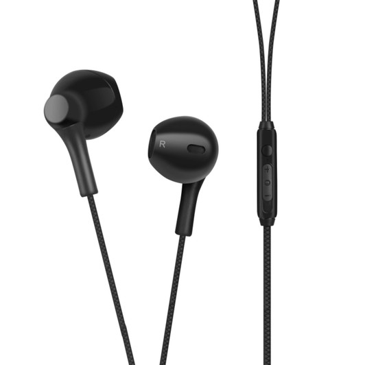 Groov-e Digital Buds USB-C Wired Earphones│Remote Mic & Volume Control - Black