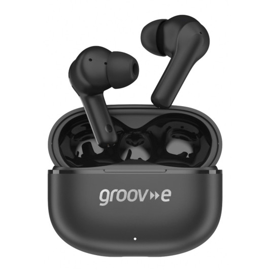 Groov-e GVTW09BK Sound Buds True Wireless Earphones with Charging Case - Black