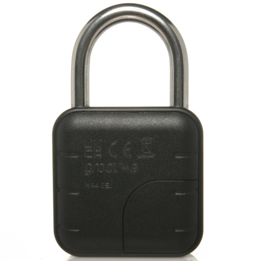 Groov-e GVTR01BK My Lock Smart Fingerpint Padlock - Black