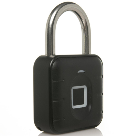 Groov-e GVTR01BK My Lock Smart Fingerpint Padlock - Black
