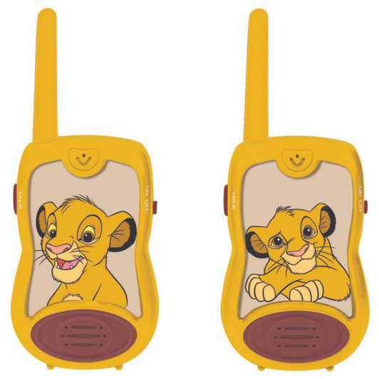 Lexibook TW12AN The Lion King Walkie-Talkies 200m Outdoors Range For Kid's