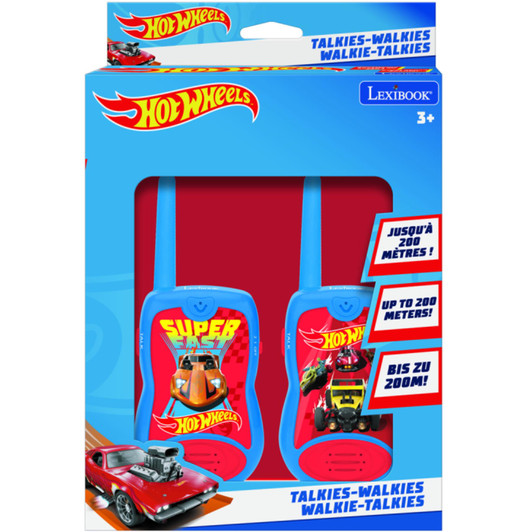 Lexibook TW12HW Hot Wheels Walkie-Talkies For Kid's 200m Outdoors Range