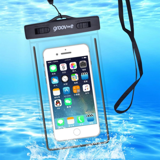 Groov-e GVMP156 Waterproof Pouch For Smartphones upto 6.8" IPX8