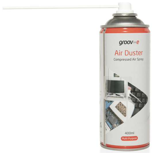 Groov-e GVPC06 Air Duster Compressed Air Spray 400ml For Electronics Device