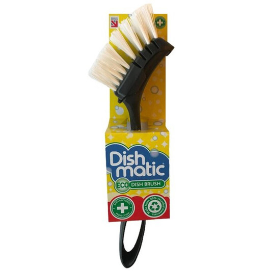 Dishmatic Eco Dish Washing-Up Scrubbing Brush with Replaceable Brush Head